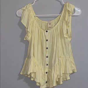 So cute!! Free people top